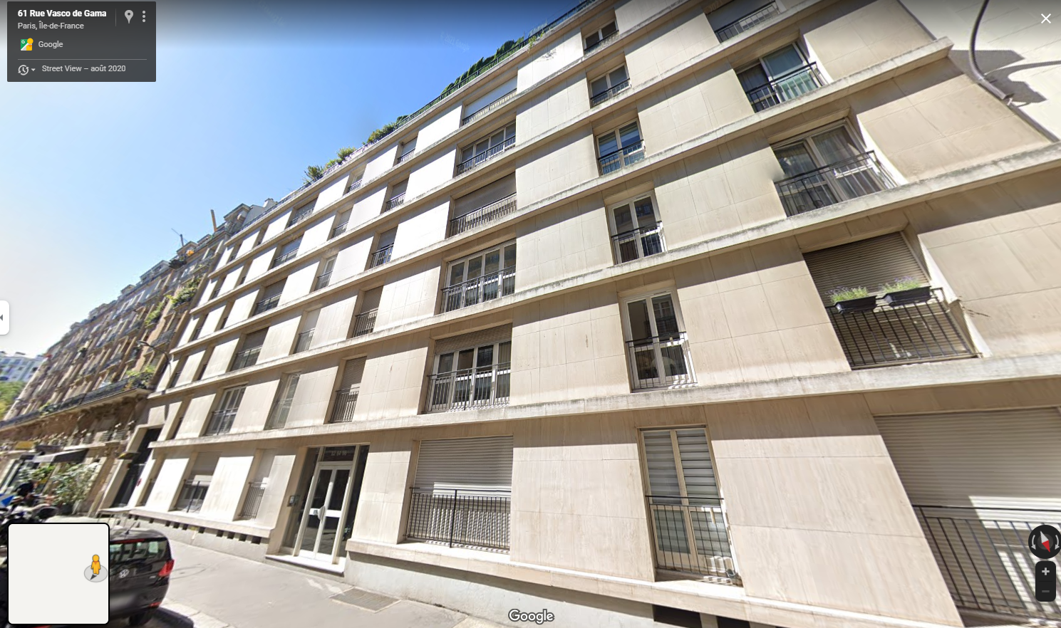 62-64 rue Vasco de Gama Paris